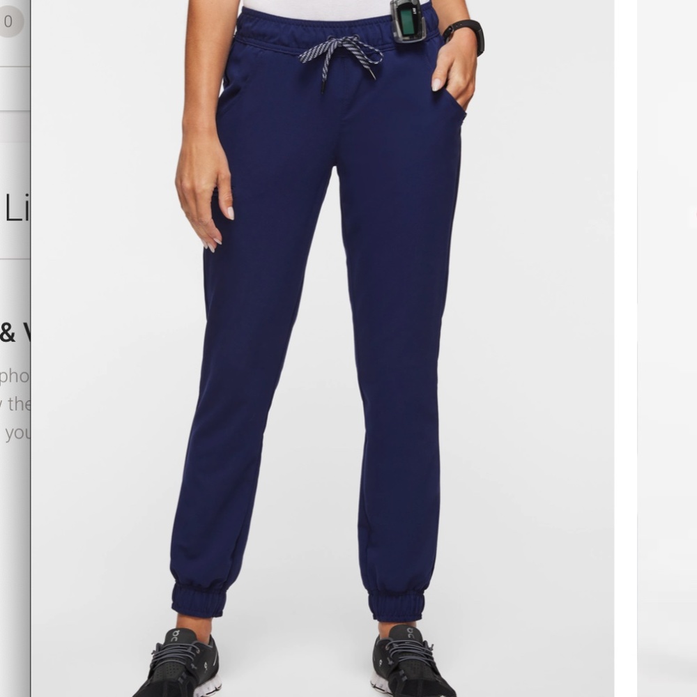 NWT Jaanuu 5 pocket skinny scrub jogger